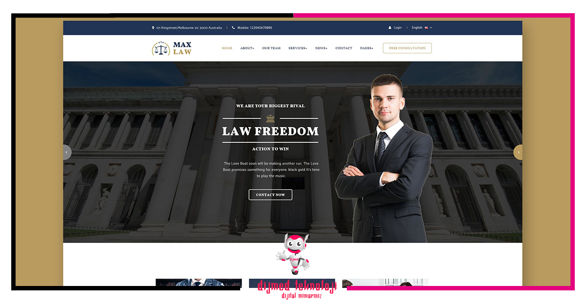 Avukat Web Sitesi Çorlu