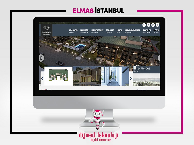 Dijmed Teknoloji - Elmas İstanbul Konakları